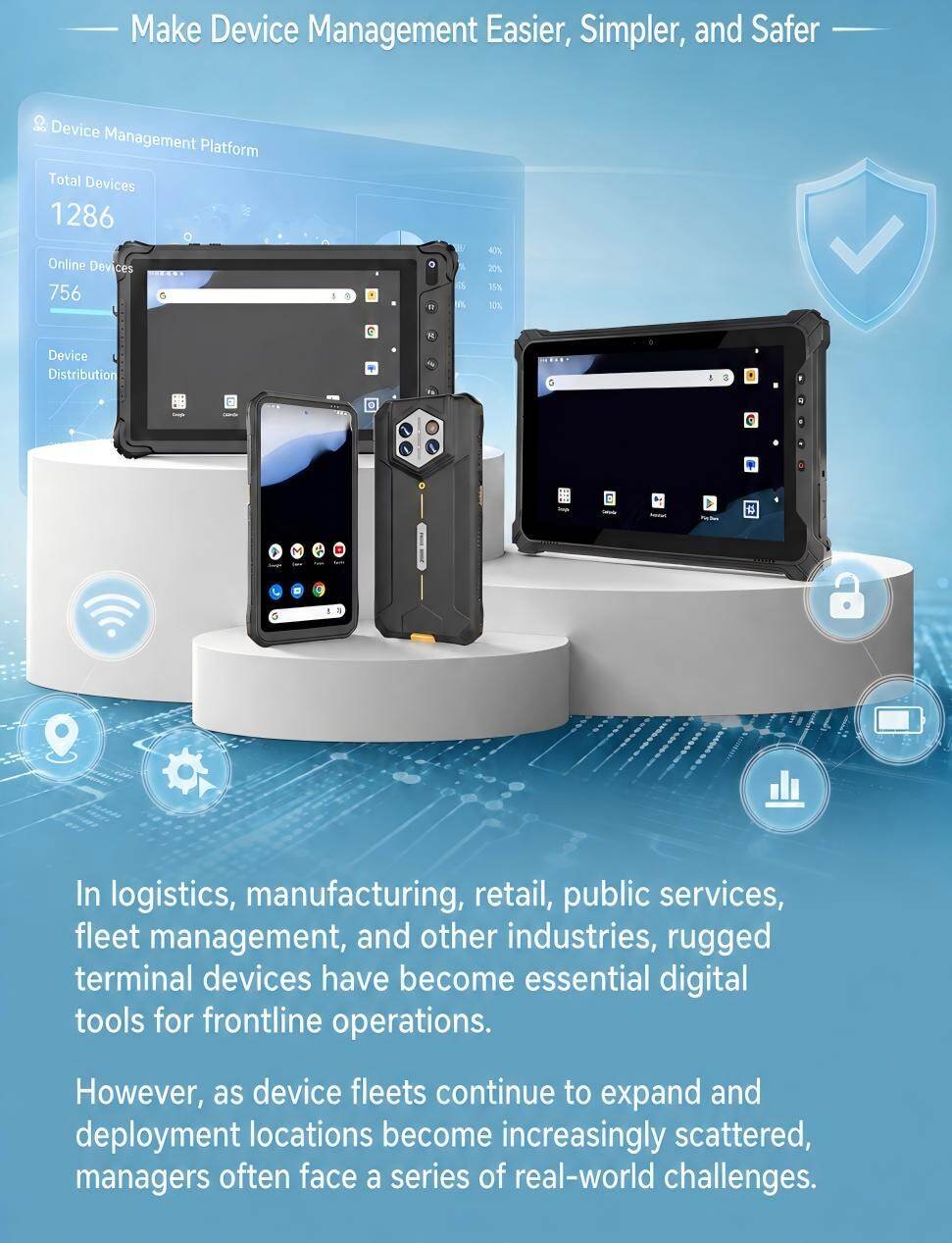 Rugged MDM for Android Rugged Devices: 6 Frontline Management Scenarios - MİLTAB Askeri Endüstriyel Çözümler
